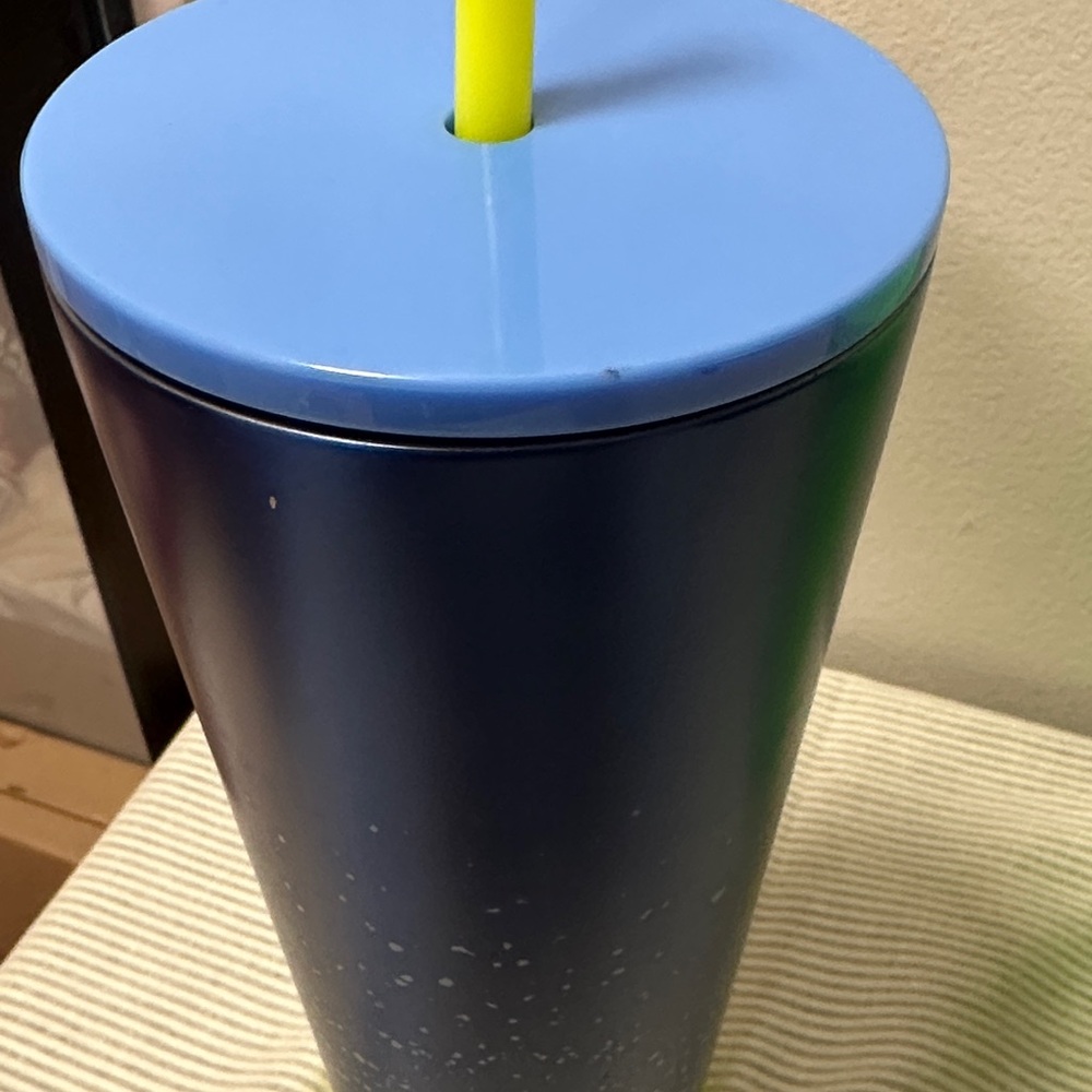 Starbucks Metallic Blue and Textured Green Tumblers - Picture 4 of 6